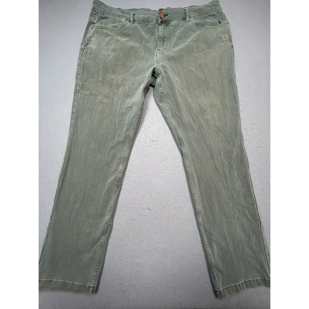 Mugsy Jeans Denim Sage Green 38x30 Mens